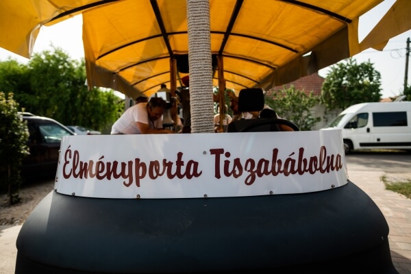 Beerbike az Élményudvaron Tiszabábolnán