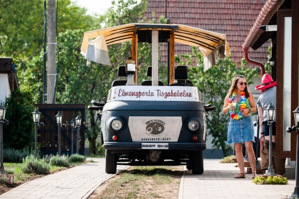 Beerbike az Élményudvaron Tiszabábolnán